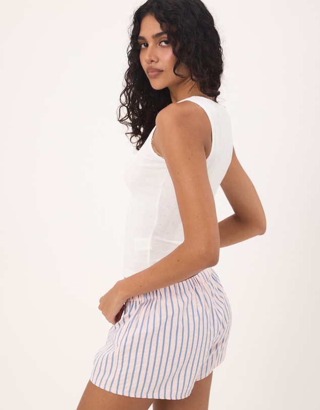 Atmos&Here - Emily Stripe Shorts Tank Pyjama Set
