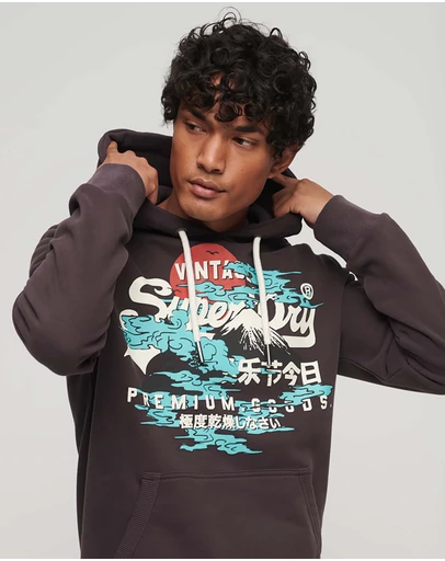 Superdry - Japanese Vintage Logo Graphic Hoodieie