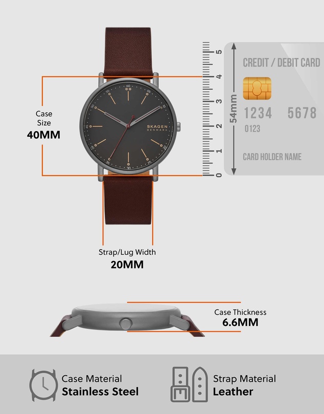 Skagen - Skagen Signatur Brown Watch SKW6860
