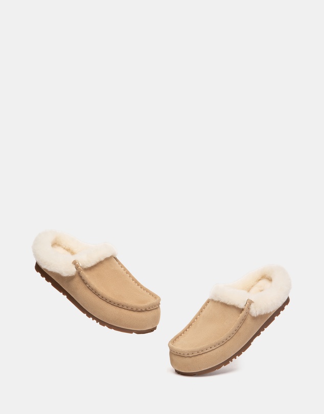 EVERAU - EverAU Ugg Creago Cow Suede Upper Loafer Oxfords Flats