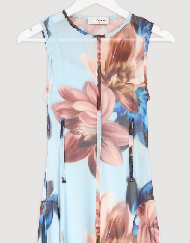 Revibe - Repaired Lover Lyra Mesh Midi Dress - AU 8