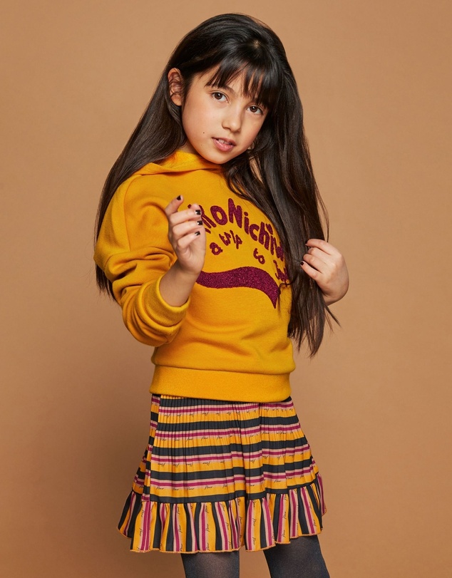 NONO - Nona Stripe Skirt - Kids-Teens