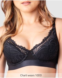 Hotmilk Maternity Lingerie - Warrior 2.0 Plunge Nursing Bra - Flexiwire