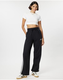 adidas Sportswear - Essentials 3-Stripes Open-Hem Fleece Pants