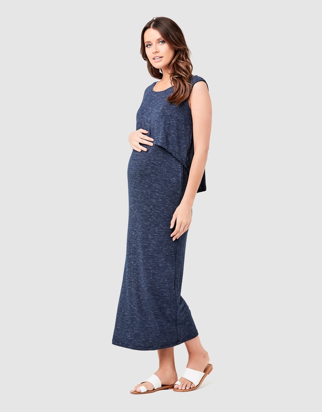 Ripe Maternity - Swing Back Maxi Nursing Dress