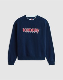 Tommy Jeans - 90s Texture Graphic Crew Sweatshirt