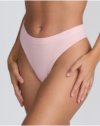 STEP ONE - Women's SmoothFit Thong - Rose All Day