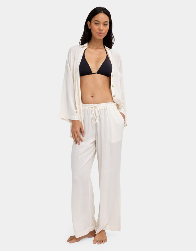 Billabong - Womens Calais Drawstring Elastic Waist Pants