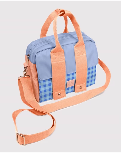 The Somewhere Co - Blueberry Jam Colourblock Lunch Tote