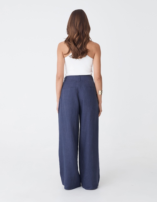 Forcast - Ami Wide Leg Linen Pants