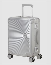 American Tourister - Soundbox Alu Carry-On Tsa Suitcase Expandable (55Cm)