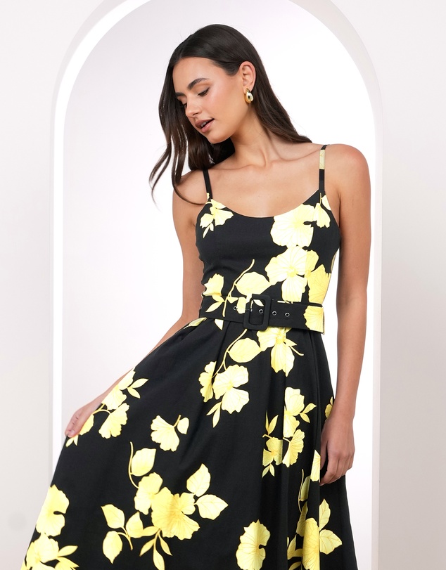 Pilgrim - Talitha Print Midi Dress