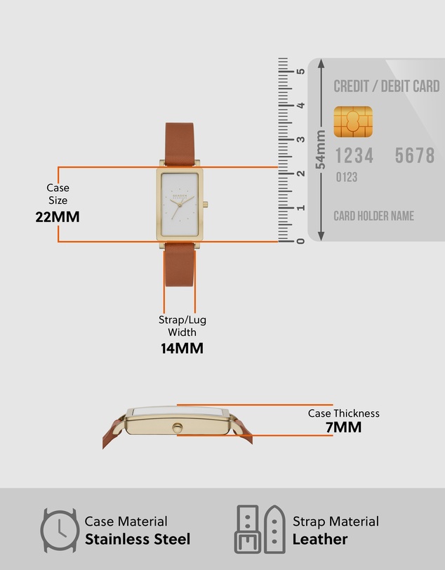 Skagen - Hagen Brown Analogue Watch