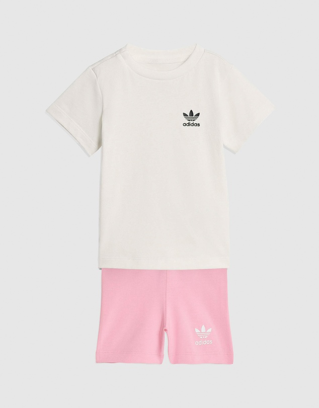 adidas Originals - Cycling Shorts and Tee Set - Babies-Kids