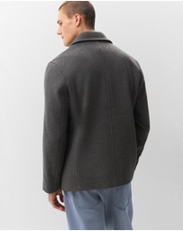 UNISON - Wool Blend Peacoat