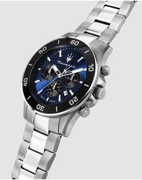Maserati - Maserati Competizione 43mm Blue Stainless Steel Watch