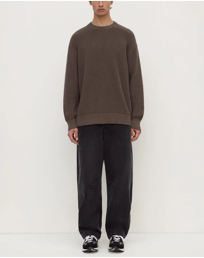 Assembly Label - Carson Cotton Rib Knit Jumper