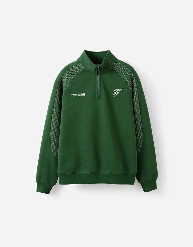 Cotton On - 1/4 Zip Graphic Fleece