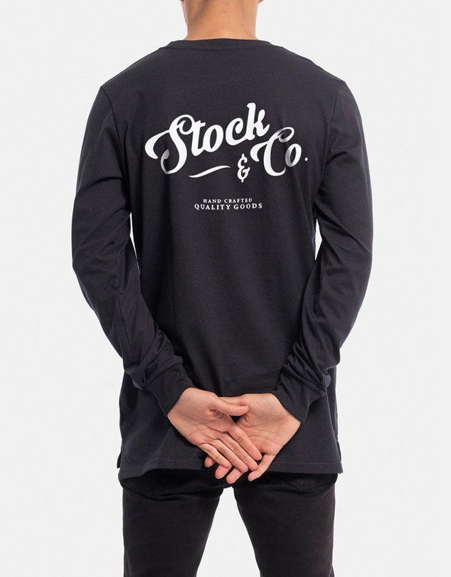 Stock & Co. - Scroll Long Sleeve Tee