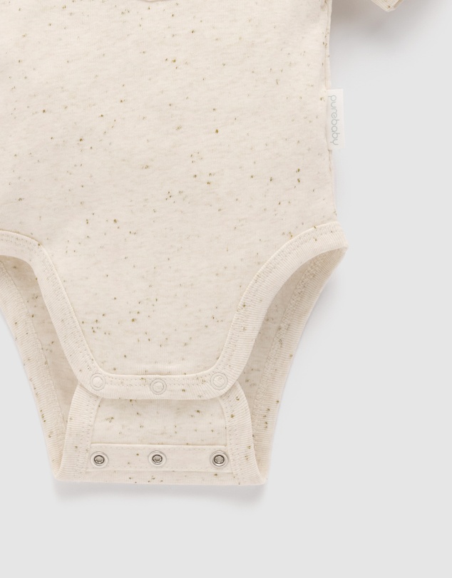 Purebaby - Appliqued Bodysuit-Kids-Babies