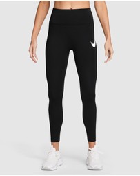 Nike - Tempo Swoosh Run Dri-FIT High-Waisted 7/8 Running Leggings
