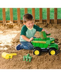 John Deere - 38cm Big Scoop Dump Truck with Sand Tools