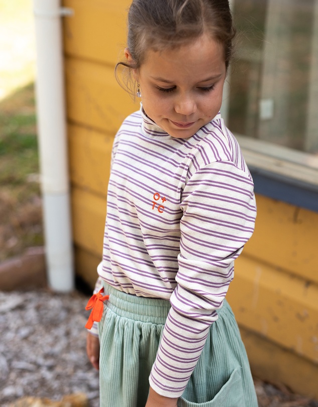 Olive & The Captain - Viola Mock Neck Skivvy