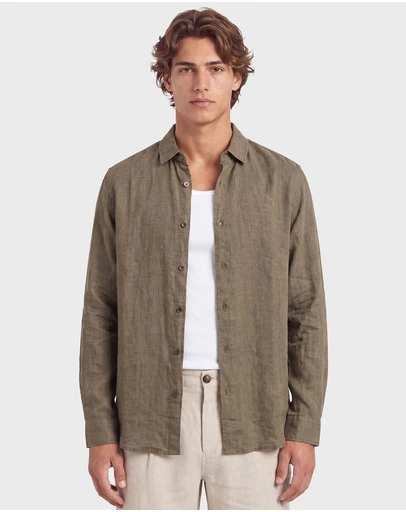Academy Brand - Mick Linen Shirt