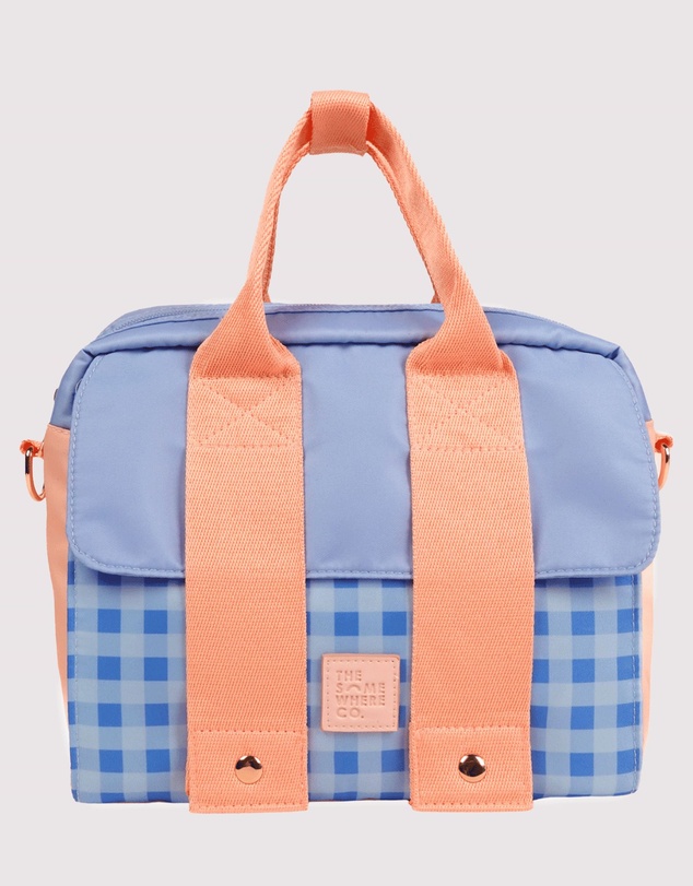 The Somewhere Co - Blueberry Jam Colourblock Lunch Tote