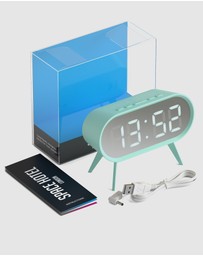 Newgate - Newgate Space Hotel Cyborg Led Alarm Clock Blue