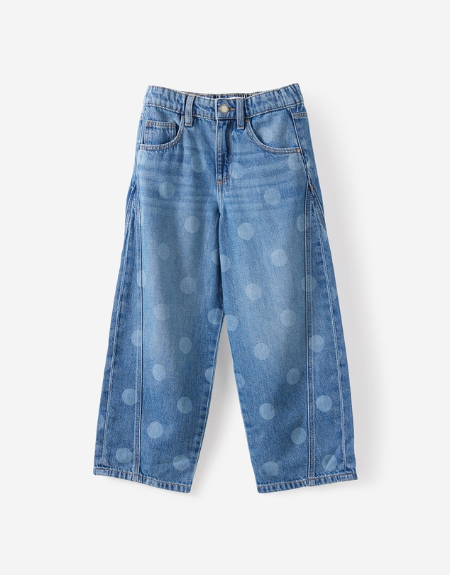 Cotton On Kids - Unisex Super Barrel Leg Denim Jean