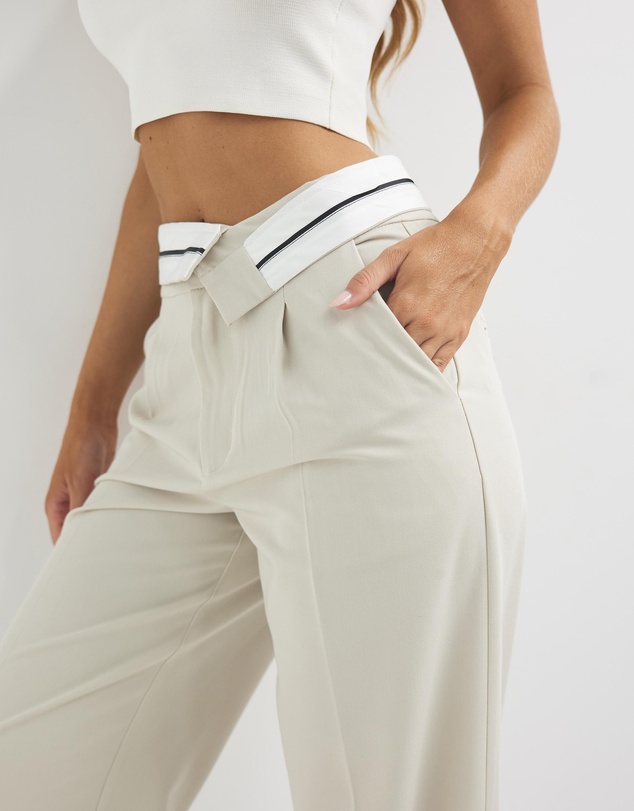 Dazie - Scarlett Relaxed Fit Tailored Pants