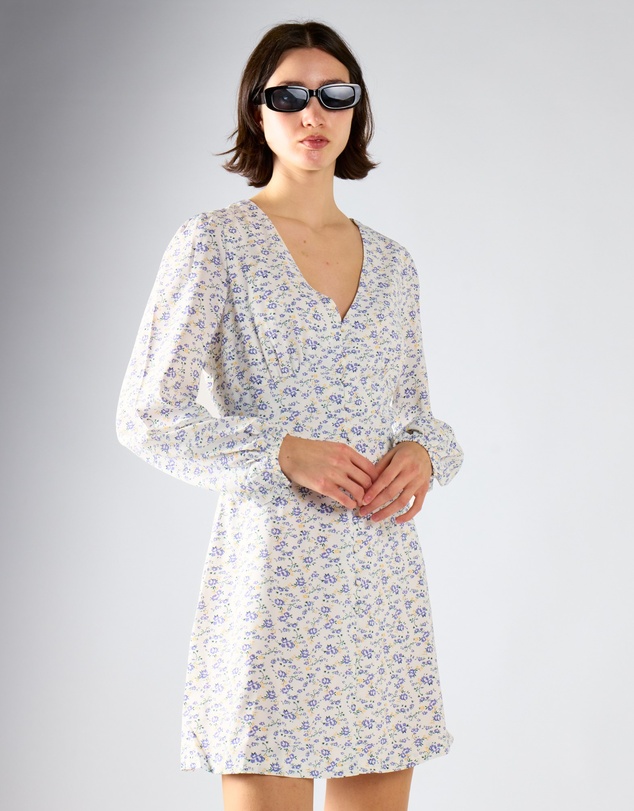 Glamorous - V-Neck Mini-Dress