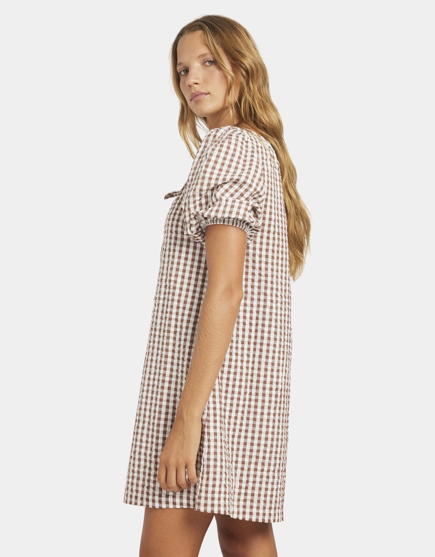 Roxy - Womens Delilah Check Mini Dress