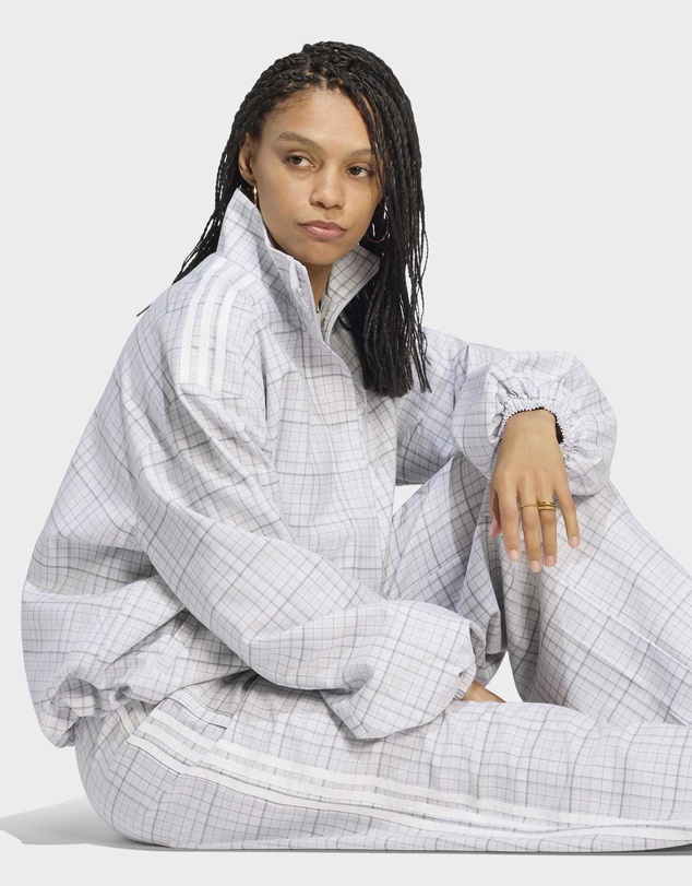 adidas Originals - BLOUSY CHECK TRACK TOP Womens