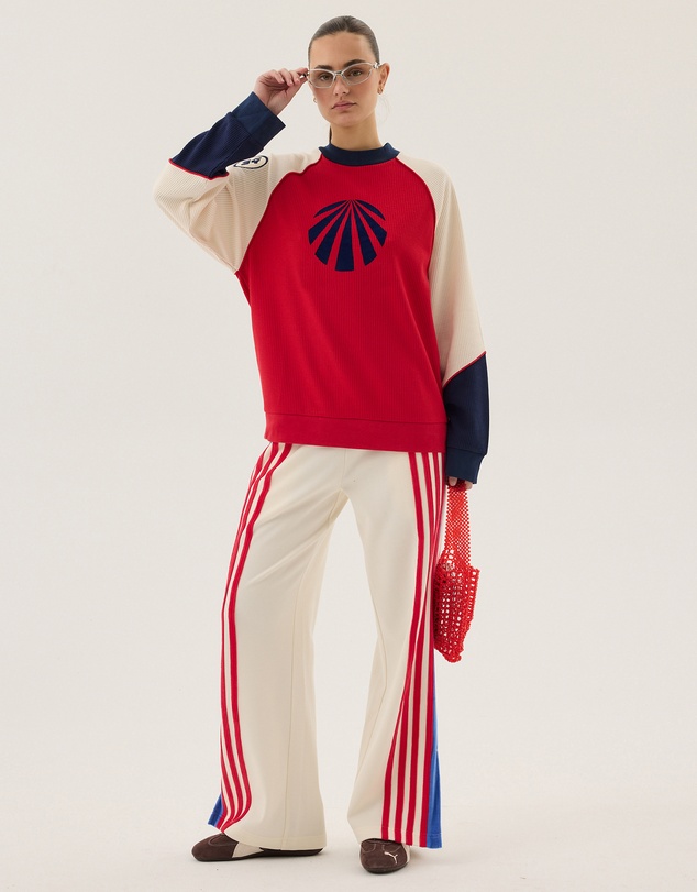 Araminta James - Races Waffle Sweatshirt