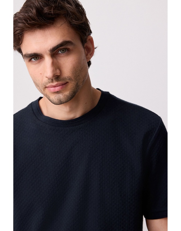 NEXT - Textured T-Shirt Regular Fit