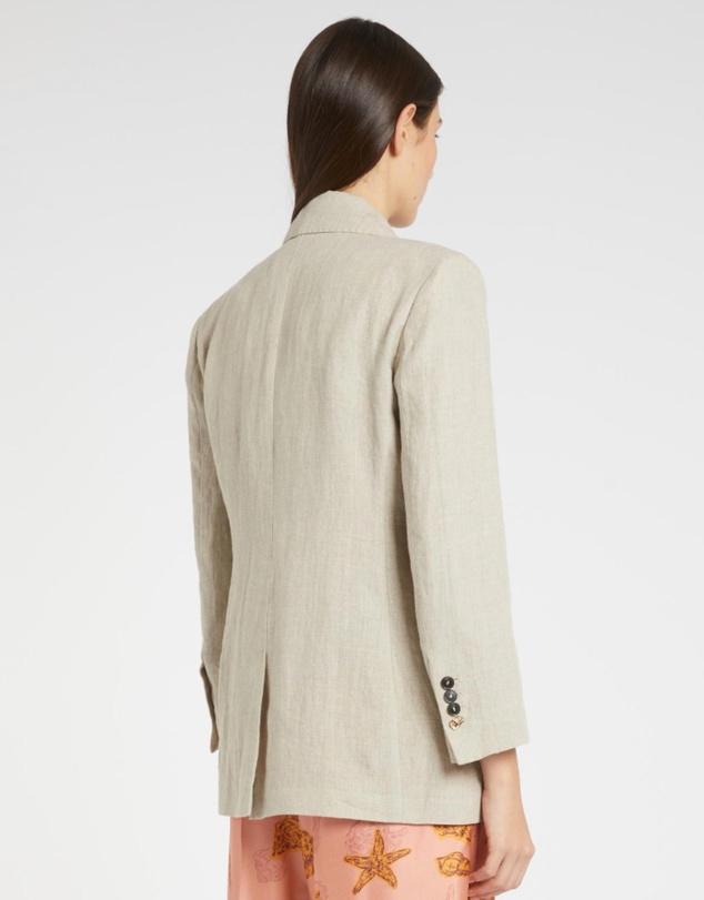 Marella - Sandy Linen Blazer