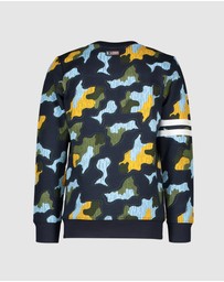 B.Nosy - Crewneck Camo Jumper - Kids-Teens