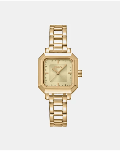 DKNY - Urban Gold Stainless Steel 27x27mm Watch