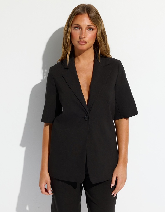 Dazie - Tate Short Sleeve Blazer