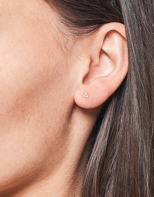 Luna Rae - Solid Gold - Diamond Dancer Earrings