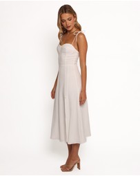 Petal & Pup - Cordelia Midi Dress - White