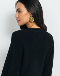 AERE - Tola Cotton Cashmere Cardigan