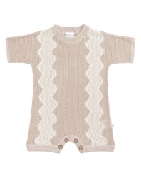 Kynd Baby - Slouchy Mesh Knit Romper Shell - Size 1