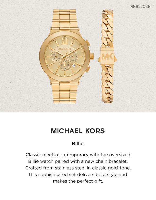 Michael Kors - Billie Gold Tone Chronograph Watch