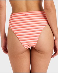 Roxy - Womens Party Wave Mid Waist Bikini Bottom