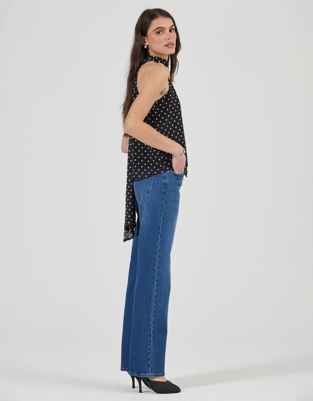 Rolla's - Edie Halter Polka Dot Tops