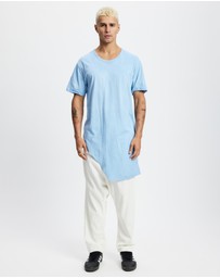 Surrounded By Ghosts - The Coltan Cotton Asymmetrical Tail T-Shirt