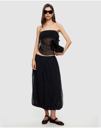 Lioness - Intuition Bubble Midi Skirt